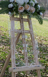 Acrylic Last Name Wedding Sign